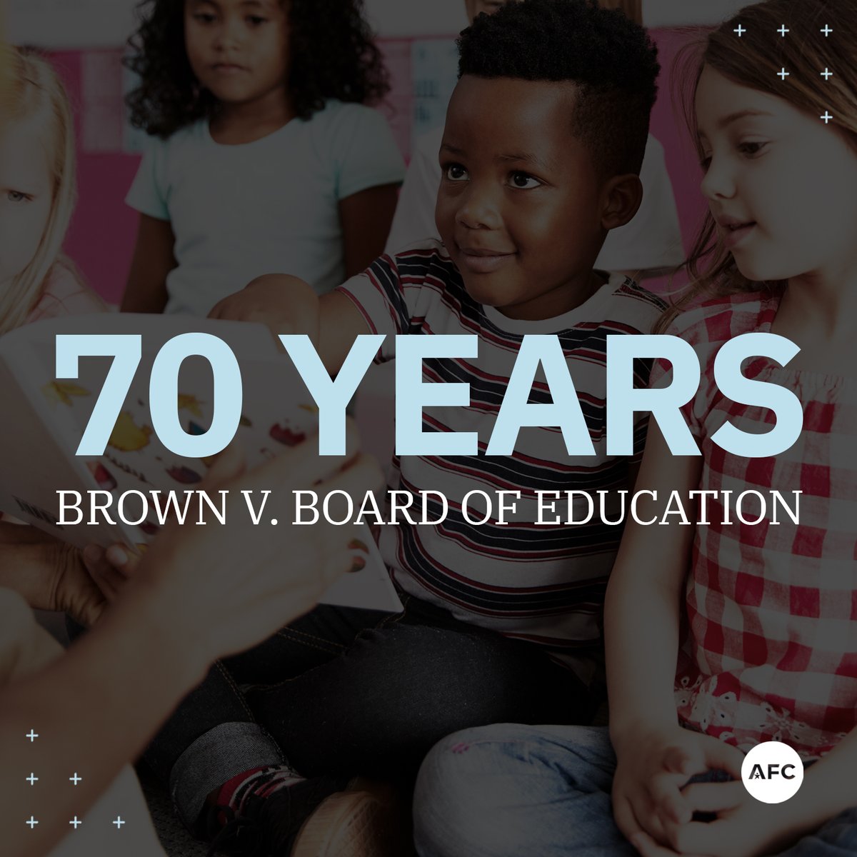 On this day 70 years ago, the Supreme Court ruled that separating children in public schools on the basis of race is unconstitutional. We celebrate this milestone in the history of education freedom and equality. #SchoolChoice #SchoolChoiceNow #EducationFreedom