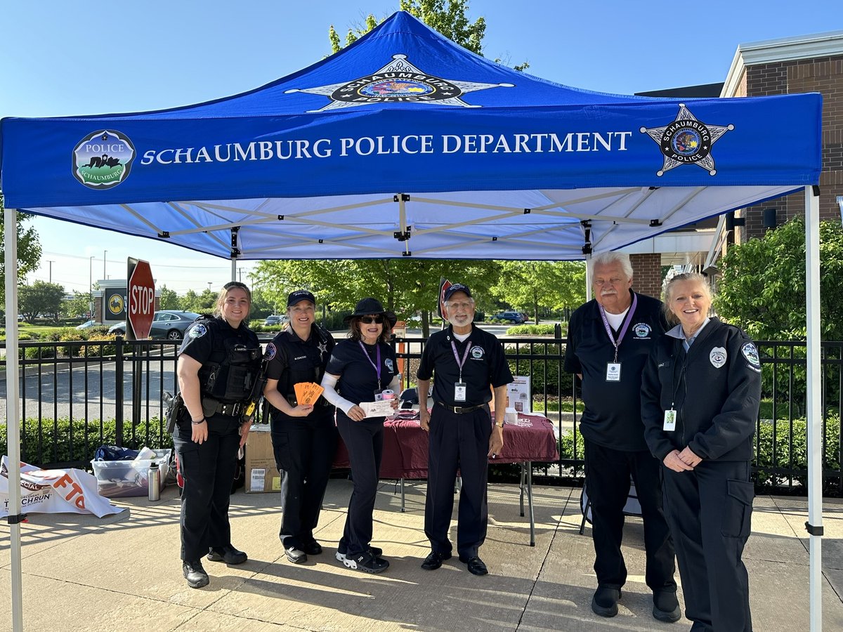 Cop on a Rooftop at Dunkin' is here! Pick up your morning coffee and support the Law Enforcement Torch Run for Special Olympics Illinois. 🍩☕️

Schaumburg Police Department is on the roof until noon at:
- 1440 N. Meacham Rd.
- 477 W. Golf Rd.