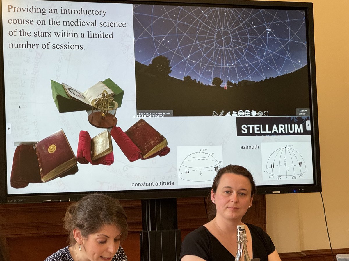 JuliaWalworth's tweet image. Teaching w texts, astrolabes, and manuscripts—Laure Miolo #teachingcodex