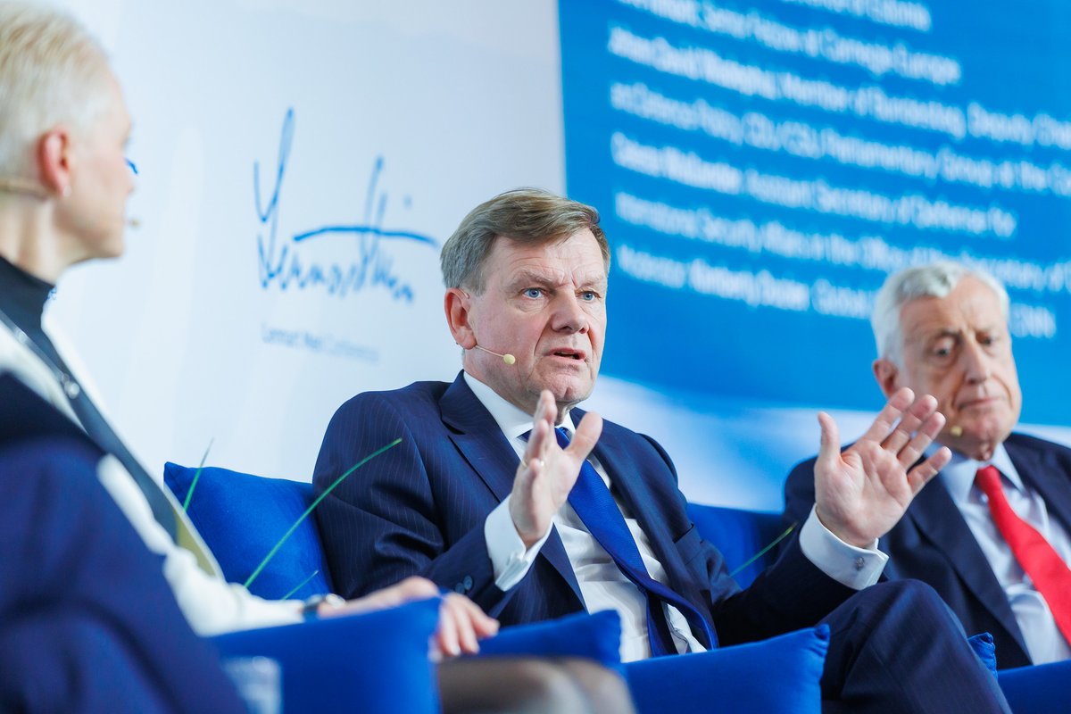 'My hope, my expectation, for the summit is that NATO takes over the lead, and takes the decision that Ukraine has to win, because if Ukraine loses we all lose.' -Johann Wadephul @JoWadephul 🔹 75 Years of NATO: What to Celebrate in Washington This Summer? #LennartMeriConference