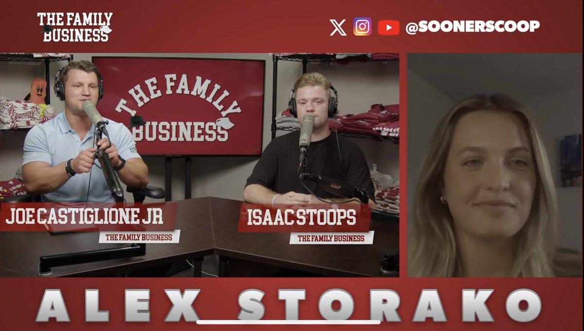 The Family Business where we talk with former OU national championship pitcher @alexstorako We discuss: - The family atmosphere at @ou_softball - How Coach Gasso gets the most out of her players - What led her to choose Oklahoma & more youtu.be/bH53Kes67kE?si…