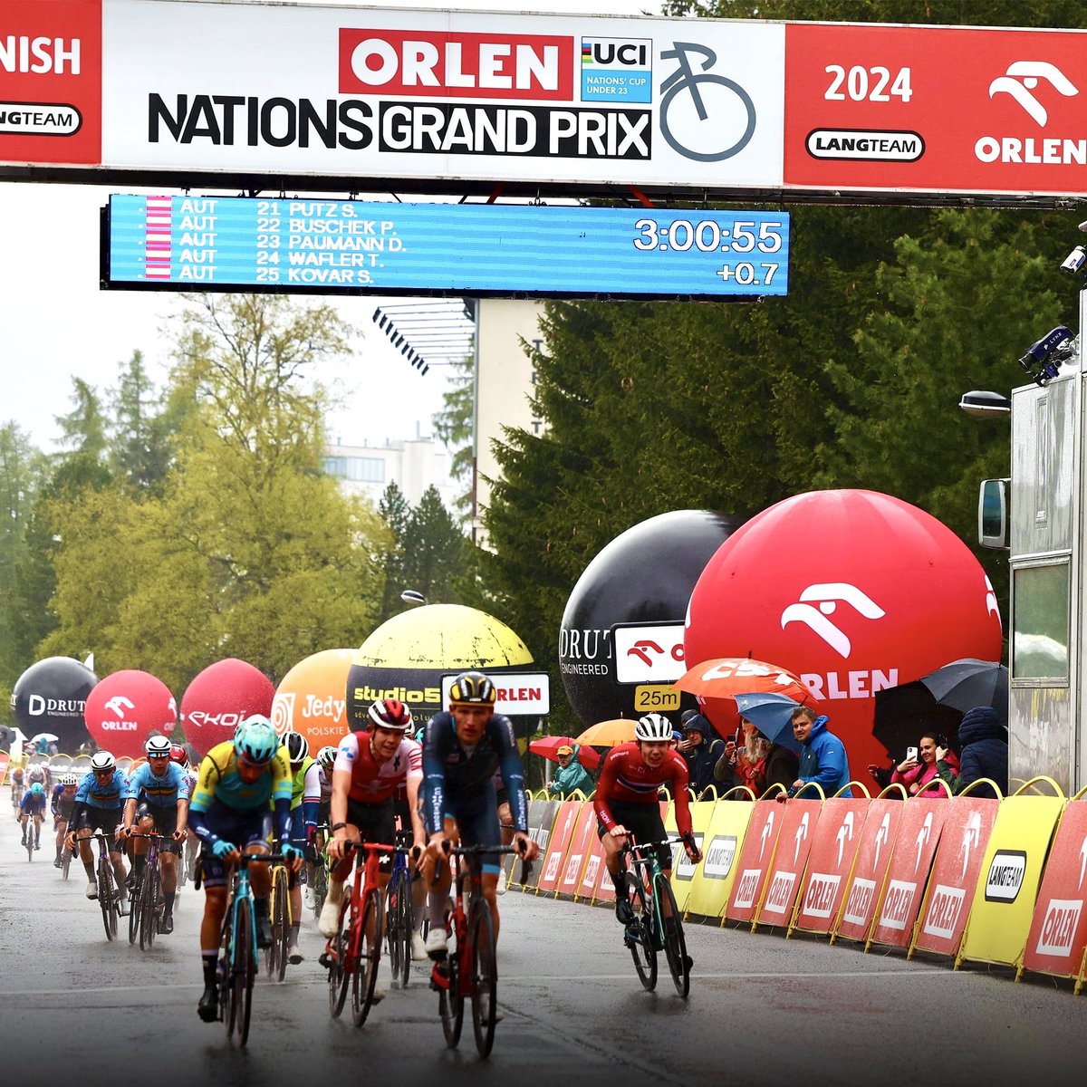 ORLEN Nations Grand Prix (@orlengrandprix) on Twitter photo Results of the 3rd stage:
1️⃣ Mathieu Kockelmann 🇱🇺
2️⃣ Ilkhan Dostiyev 🇰🇿
3️⃣ Fabian Weiss 🇨🇭
General classification leader:
Mathys Rondel 🇫🇷
Mountain classification leader:
Pietro Mattio 🇮🇹
Best team:
France 🇫🇷
—
#ORLEN <a href="/GrupaORLEN/">ORLEN</a> Results of the 3rd stage:
1️⃣ Mathieu Kockelmann 🇱🇺
2️⃣ Ilkhan Dostiyev 🇰🇿
3️⃣ Fabian Weiss 🇨🇭
General classification leader:
Mathys Rondel 🇫🇷
Mountain classification leader:
Pietro Mattio 🇮🇹
Best team:
France 🇫🇷
—
#ORLEN <a href="/GrupaORLEN/">ORLEN</a>