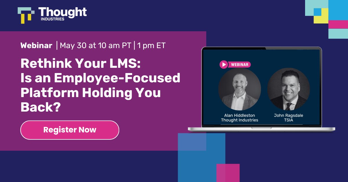 🧽 Is your training tech stack in need of a spring cleaning? Join us on May 30th at 10 AM PT / 1 PM ET to hear John Ragsdale of TSIA and our SVP of Sales, Alan Hiddleston, discuss the power of switching to specialized learning tech. Register now: hubs.ly/Q02xykS60