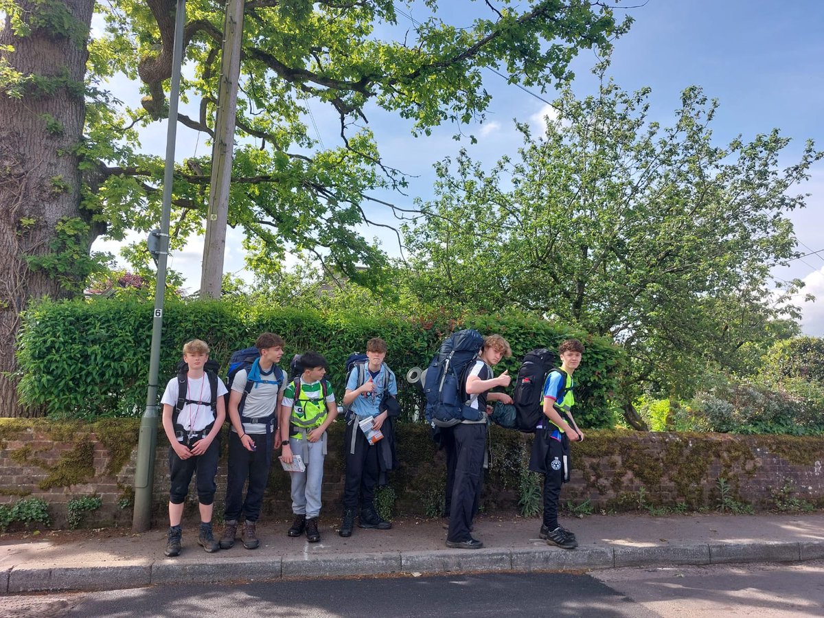 DofE Bronze Award Practice Expedition is off to an excellent start! Beautiful location, wonderful weather and fantastic navigation…..so far!