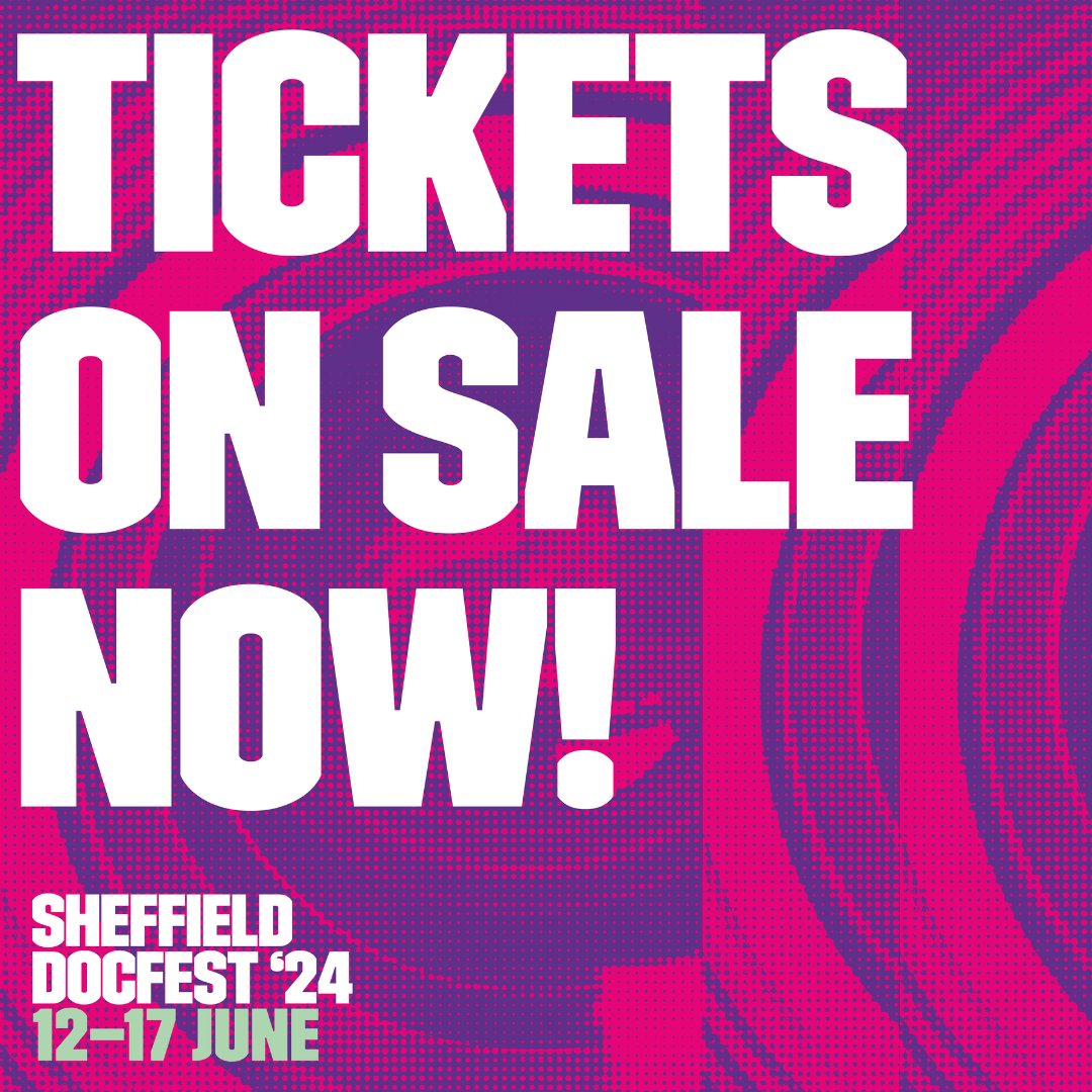 Explore our programme and book your tickets now for #SheffDocFest2024 🤩🙌🎉 sheffdocfest.com/festival/2024/… Concession tickets are available to claimants, full-time students, over 60’s and anyone who cannot afford a full-price ticket, via our DocsForAll concession.