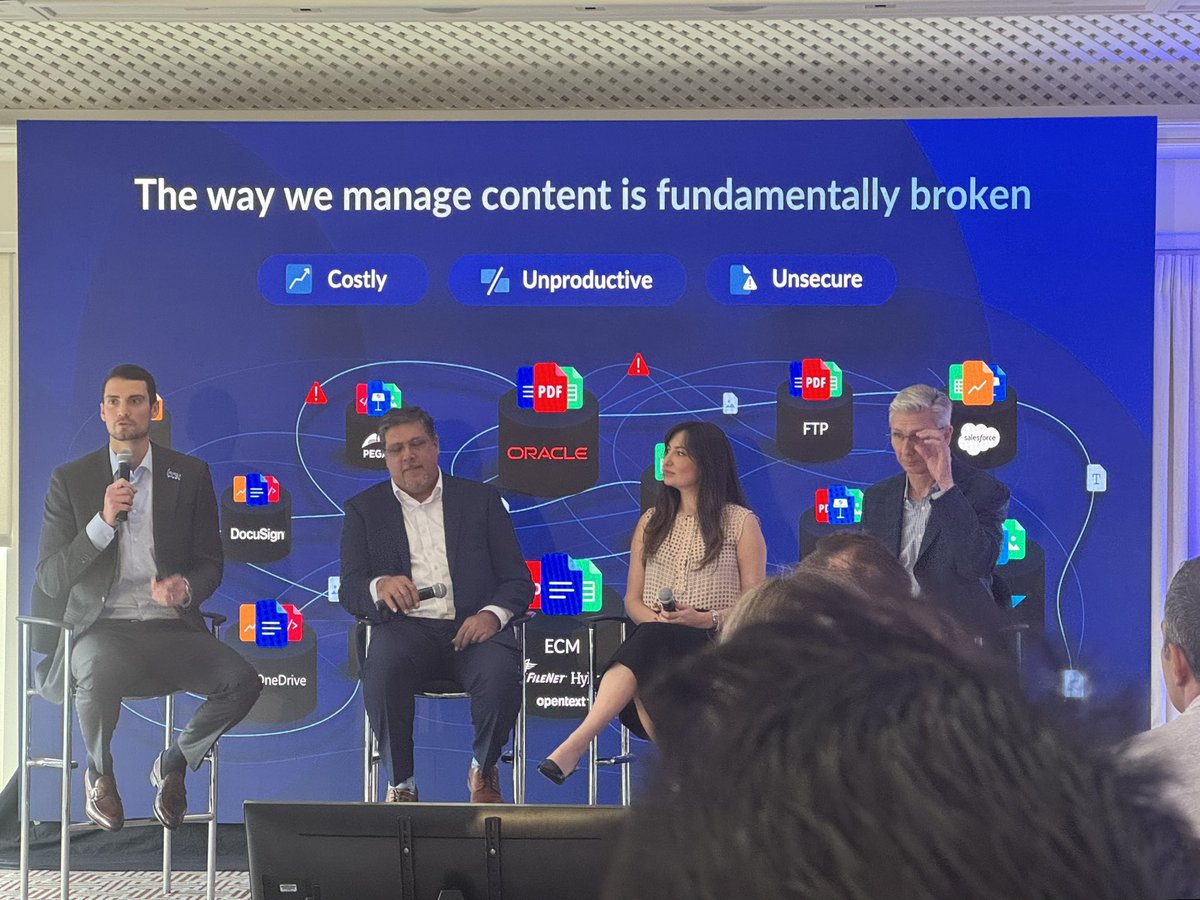 Thank you for having me @box 
A fantastic conversation about AI, content &amp; data strategy! My ask…data stewardship! Quality data in = quality outcomes from AI! 

#womenintech 
#ai #machinelearning 
#contentmanagement 
#aistrategy