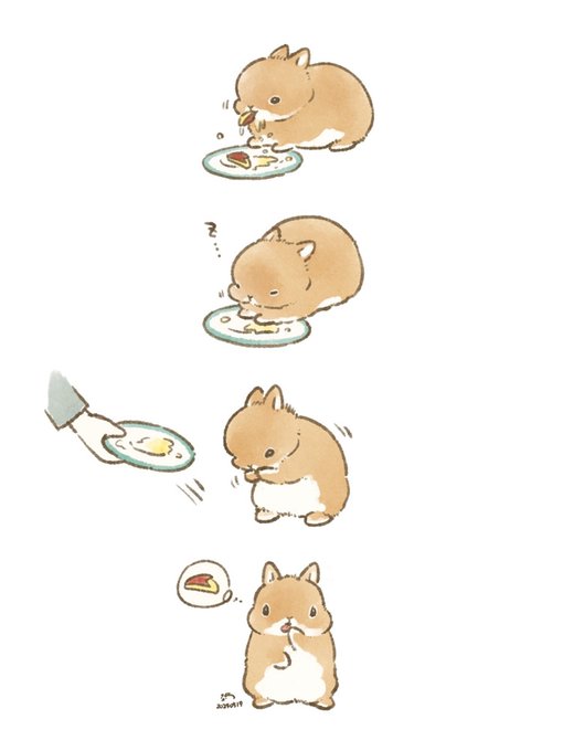 「eating plate」 illustration images(Latest)