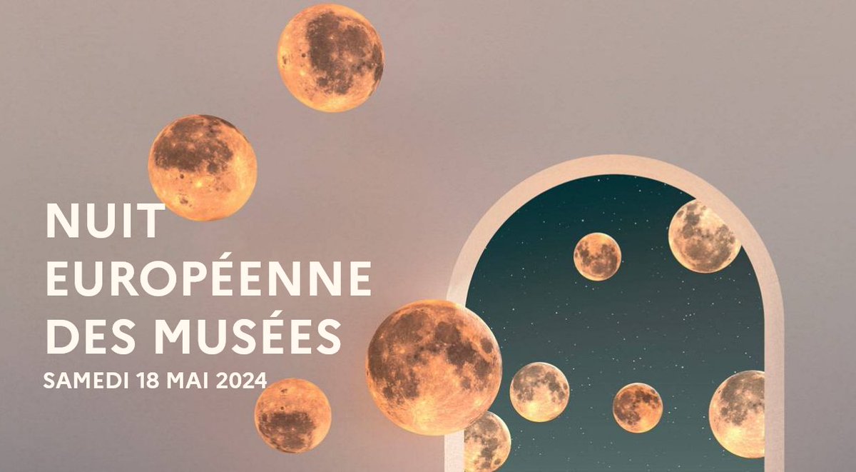 La #Nuitdesmusees aura lieu ce soir ! De nombreux musées ouvrent gratuitement leurs portes, de la tombée de la nuit jusqu'à minuit. 🌙 haute-savoie.gouv.fr/Actions-de-l-E… @nuitdesmusees