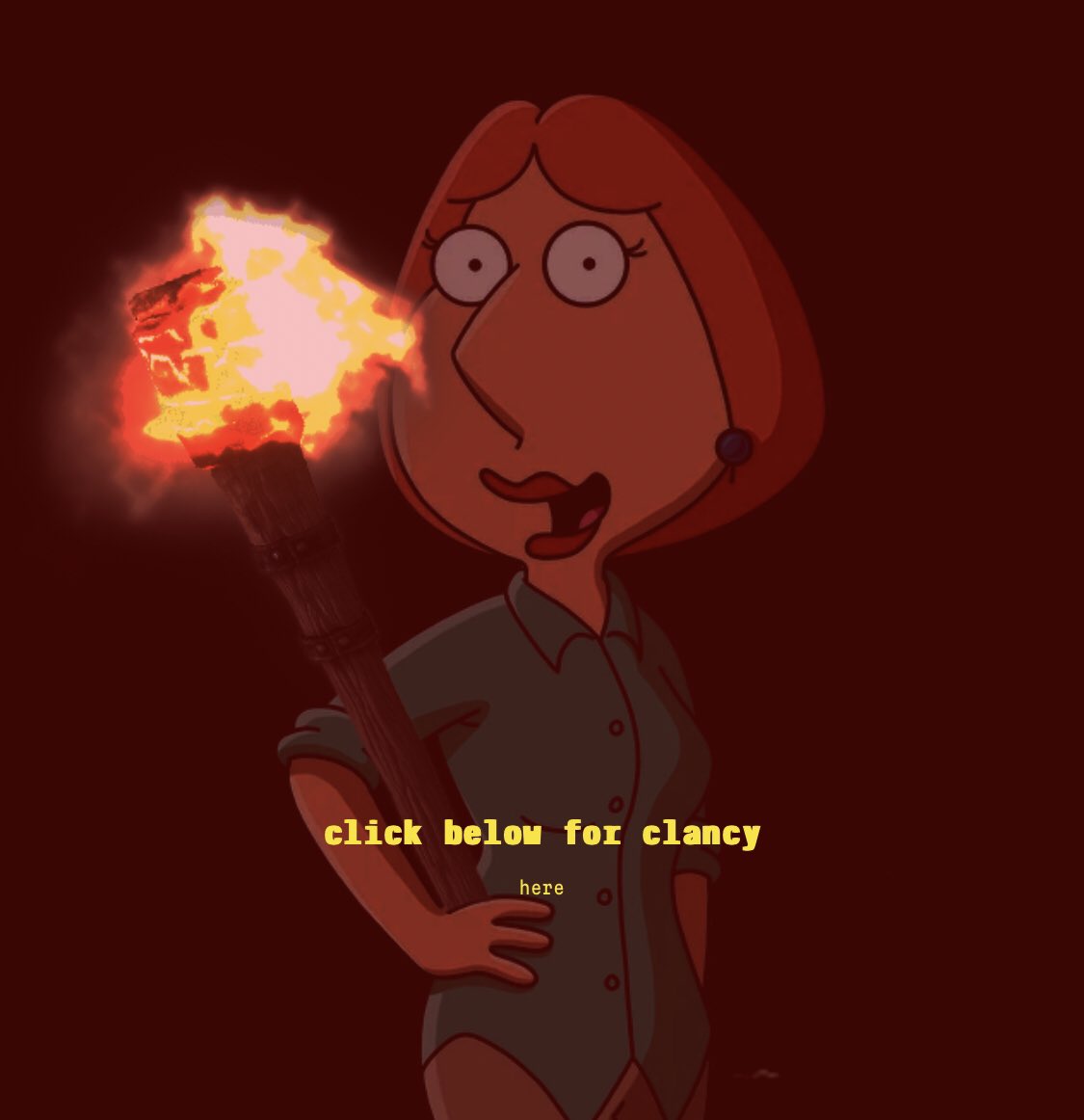 there's the real ones like me who listened to clancy for the first time on vinyl on may 24th, and then there's the ones who listened to clancy on the 17th through the lois griffin website