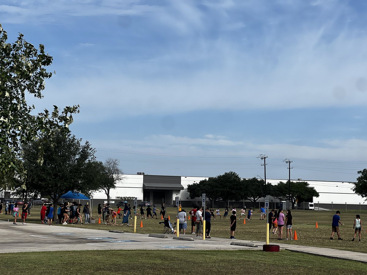 'Sunshine, smiles, and some serious fun! ☀️🎉 Our students are soaking up every moment of this beautiful day at our field day extravaganza. From friendly competitions to laughter-filled games, it's all about creating memories and enjoying the outdoors. #FieldDayFun'@AnaCantuEISD