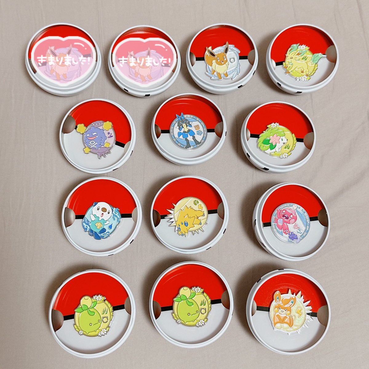 韓国ポケモンストア限定ランダムピンバッジ100バチュル