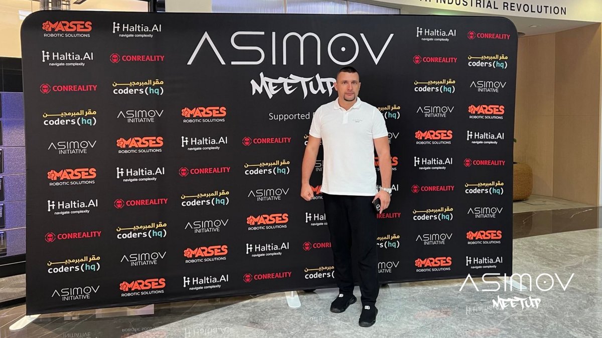 ASIMOVMeetup's tweet image. 📸 This is cool, Orest (@yatskulyak)! Don't forget to tag yourself and your friends, and let's keep the techie vibes going!
#AsimovAIMeetup #CodersHQ