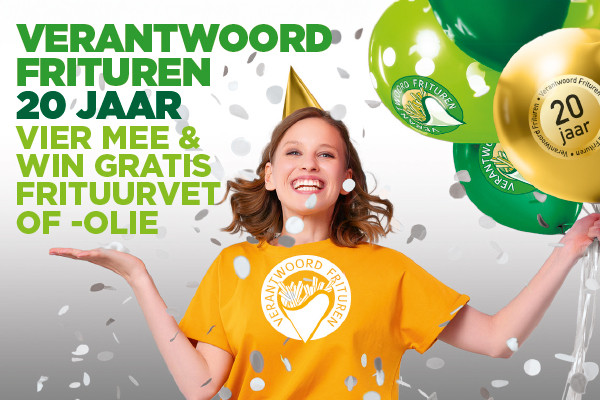 Ben jij nog maar net deelnemer van de campagne Verantwoord Frituren? Ook dan maak jij kans op een maand of week gratis vloeibaar frituurvet of -olie. Vul daarvoor het volgende formulier in: friturenindehoreca.nl/wedstrijd.