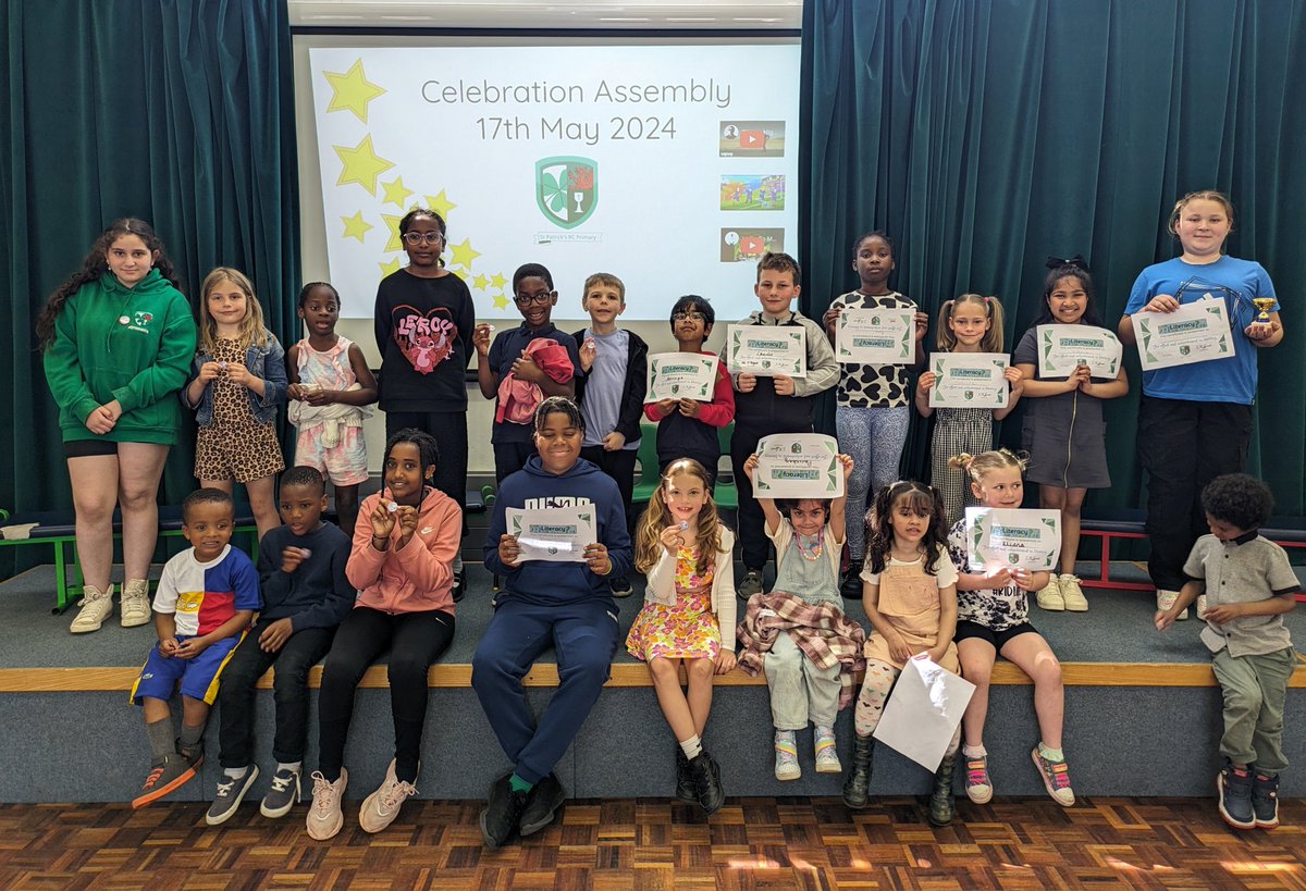 🌟 Celebration Assembly 🌟 

Congratulations to our certificate and badge winners 👏

#FaithHopeLove