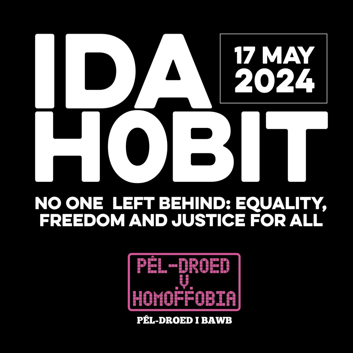 Today is #IDAHOBIT2024 & we stand against anti-LGBTIQ+ discrimination and hate! We stand together with our friends & partners to drive inclusion of LGBTIQ+ people in football & to demand equality in the game. Football is for everyone and no one should be left behind 🤝🏳️‍⚧️🏳️‍🌈⚽️