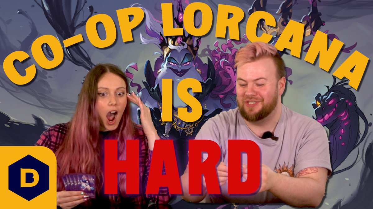 Dicebreaker (@joindicebreaker) on Twitter photo We tried the new <a href="/DisneyLorcana/">Disney Lorcana</a> co-op mode and turns out it's actually pretty tough... even on easy mode š³
youtu.be/jv6aJQEyohU We tried the new <a href="/DisneyLorcana/">Disney Lorcana</a> co-op mode and turns out it's actually pretty tough... even on easy mode š³
youtu.be/jv6aJQEyohU