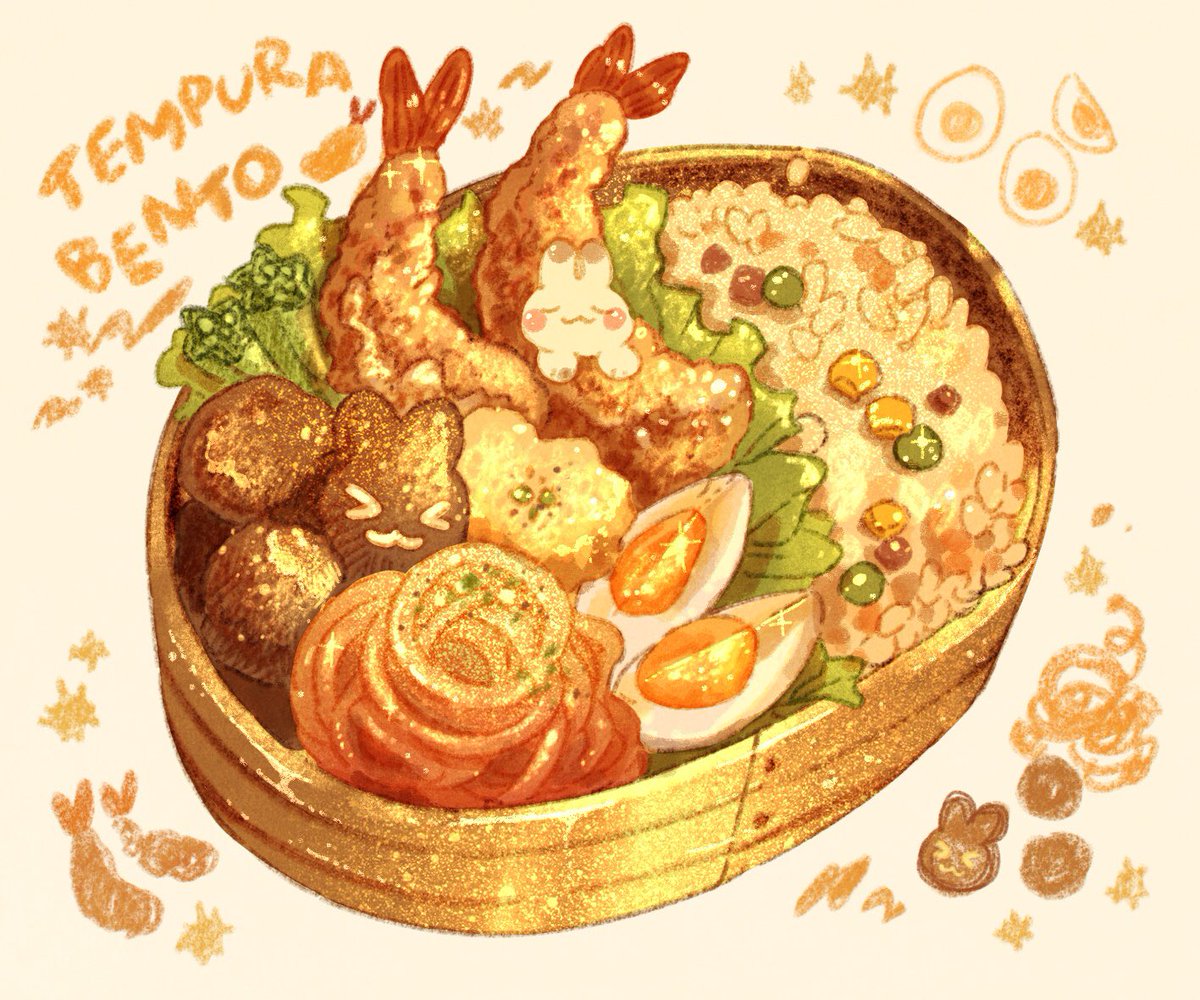 「Sleepy bento series-part 2! Please choos」|nao 🍞🍳のイラスト