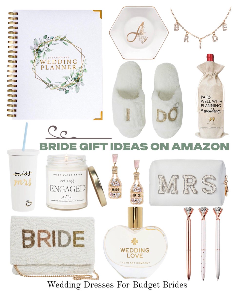 Gift ideas on Amazon for the bride to be. 

See more:

liketk.it/4C5vg

#giftsforher #bridegifts #bridalshowergifts #springwedding #engagementgifts
#LTKwedding #LTKstyletip #liketkit #LTKSeasonal
