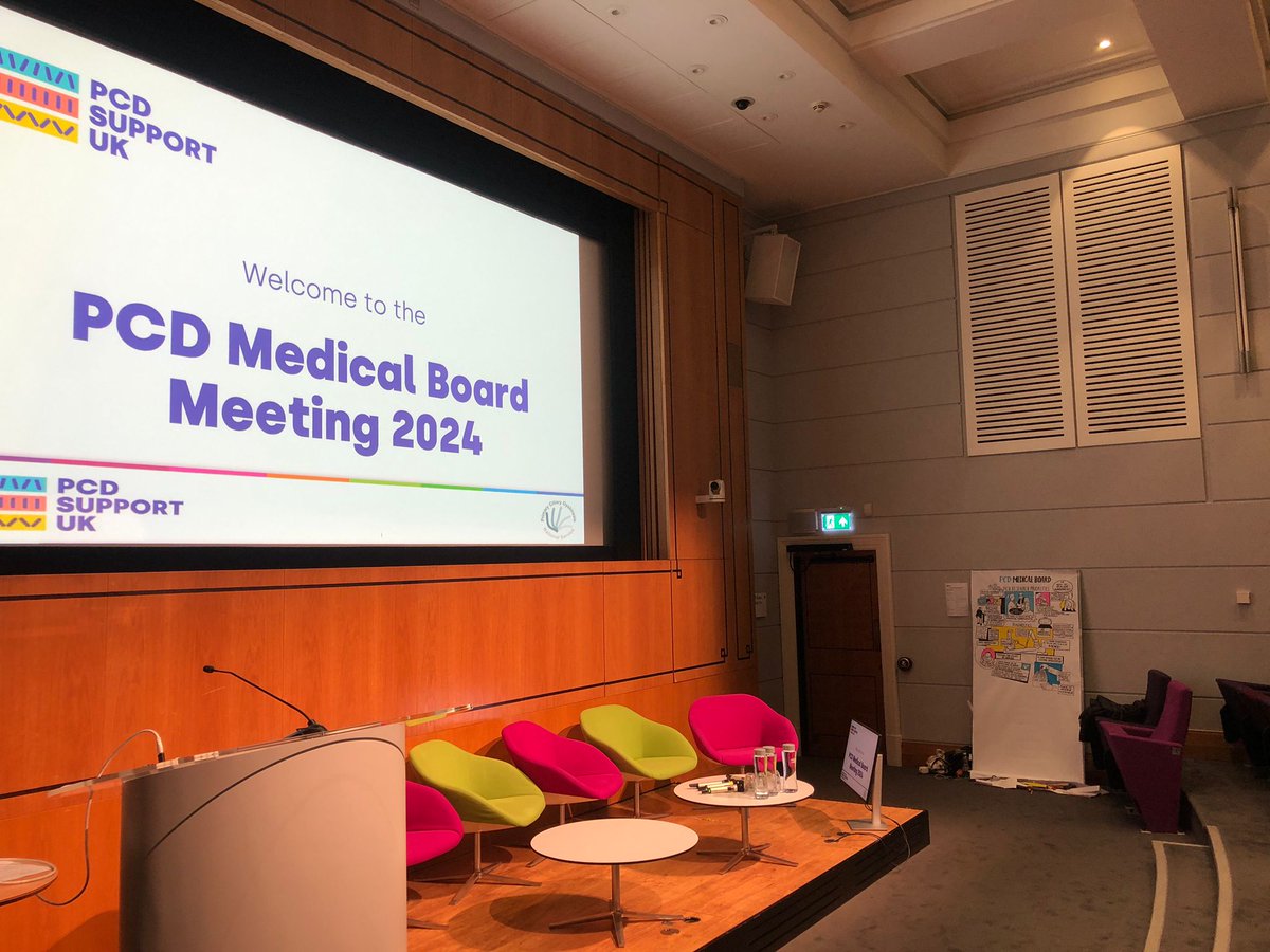 Today @visualminutes at the PCD Medical Board Meeting 2024 @PCD_UK). Second year for us to join them at the conference #graphicrecording #events #conferences #scribing #illustration #drawings #visualthinking
