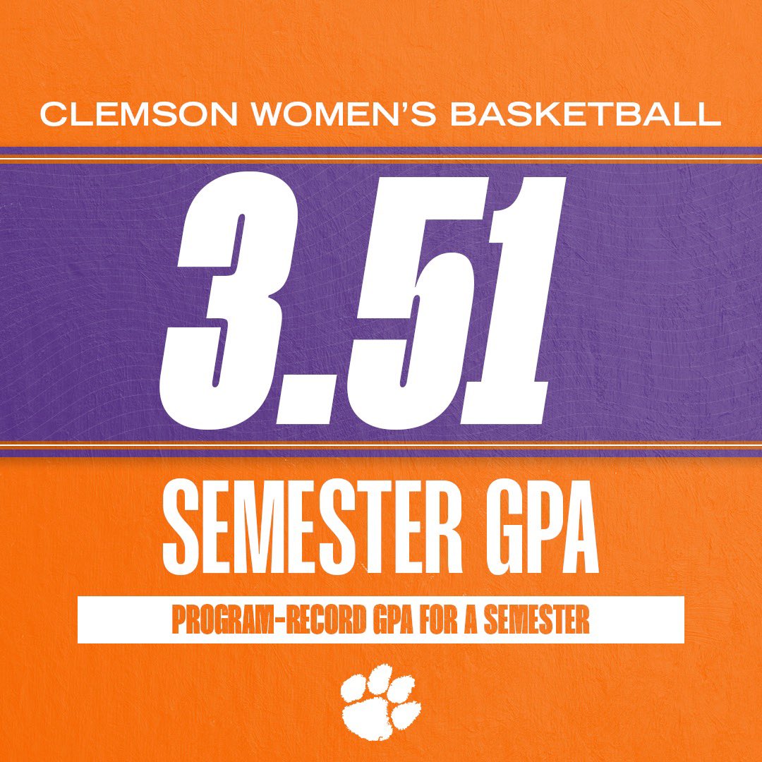 𝙍𝙀𝘾𝙊𝙍𝘿-𝘽𝙍𝙀𝘼𝙆𝙄𝙉𝙂 𝙎𝙀𝙈𝙀𝙎𝙏𝙀𝙍 📚 We're so proud of our Tigers for their work last semester and recording the highest team GPA in program history 🐅