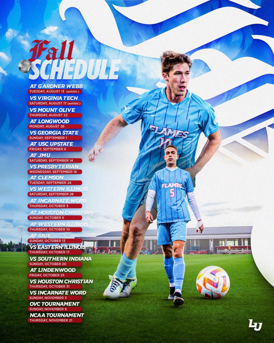 Get out your pens🖊️and mark your calendars 🗓️! Here is the 2024 Fall schedule.