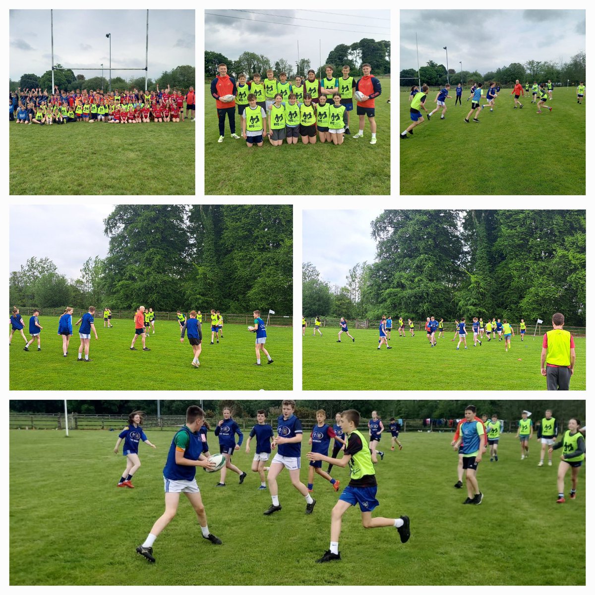 Go raibh míle to coaches @Munsterrugby and @BallinaKillalo1 for organising and hosting local primary schools for a tag rugby blitz in Clarisford. Great fun! Great games! Looking forward to next year! @ActiveFlag @NenaghGuardian #inclusion