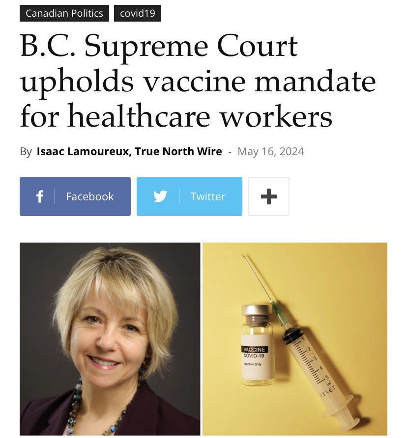 Unvaccinated healthcare workers terminated for refusing to obey government pandemic orders won’t be returning to work anytime soon in British Columbia.
British Columbia’s Supreme Court has upheld provincial health officer Dr. Bonnie Henry’s mandate requiring COVID vaccinations