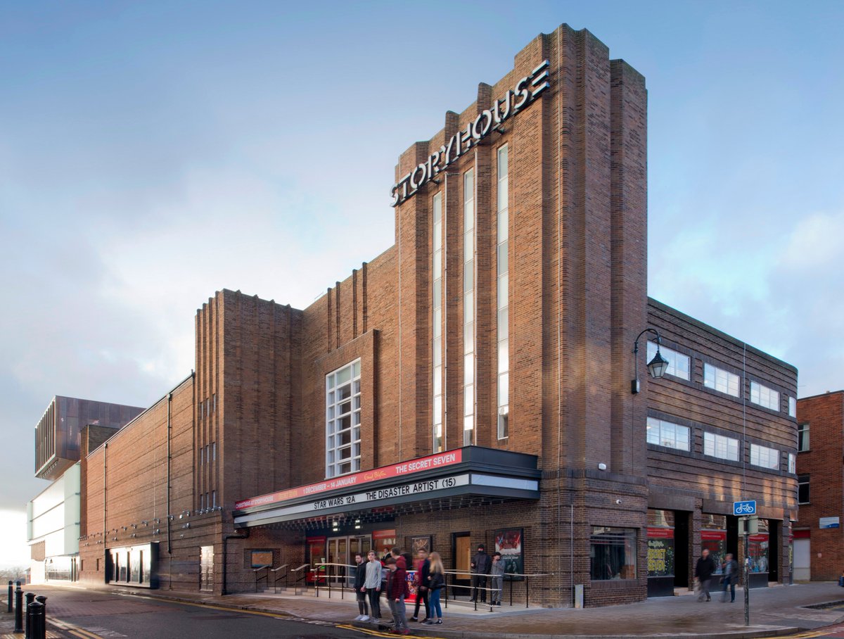 🎂Happy birthday @StoryhouseLive which opened #OnThisDay in 2017. 💚 We were delighted to have recently supported the venue with a grant to increase its solar panels through our Theatre Improvement Scheme with @wolfsonfdn 📸 Beccy Lane theatrestrust.org.uk/latest/news/22…