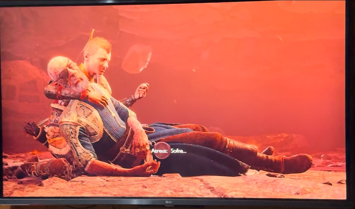 The satisfaction of beating Thor and Odin on the same day to finish the main story of #GodOfWarRagnarok .. 
IMMENSE 🪓🗡️🗡️💎💎💎

Thank you ⁦@corybarlog⁩ and ⁦@SonySantaMonica⁩ for this masterpiece.
 
Next: completion of platinum trophy & playing NG+ in GMGOW mode🚨