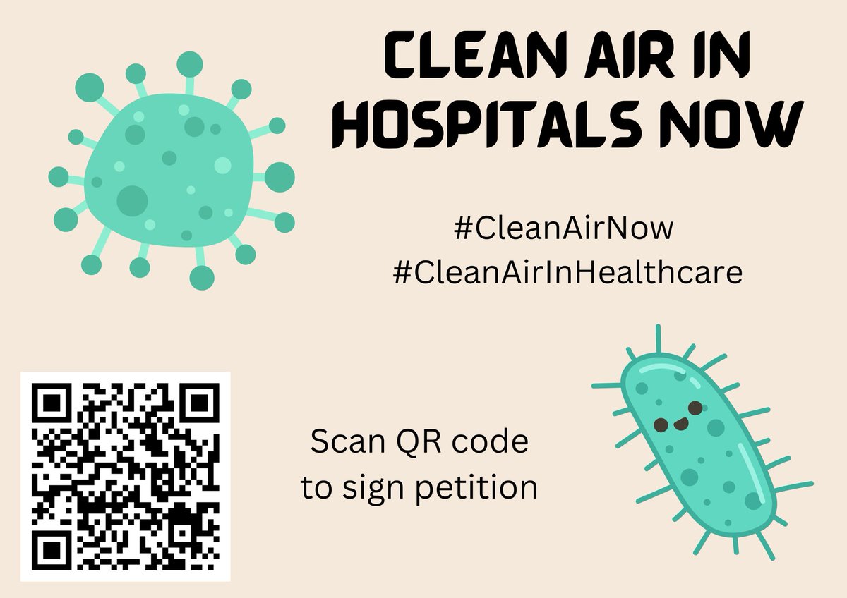 Another 19 people just signed the petition, thank you if it was you. If not please consider signing it, to stop people contracting an airborne disease in hospital, Petition: Introduce new air quality and PPE rules for health and social care settings petition.parliament.uk/petitions/6545…