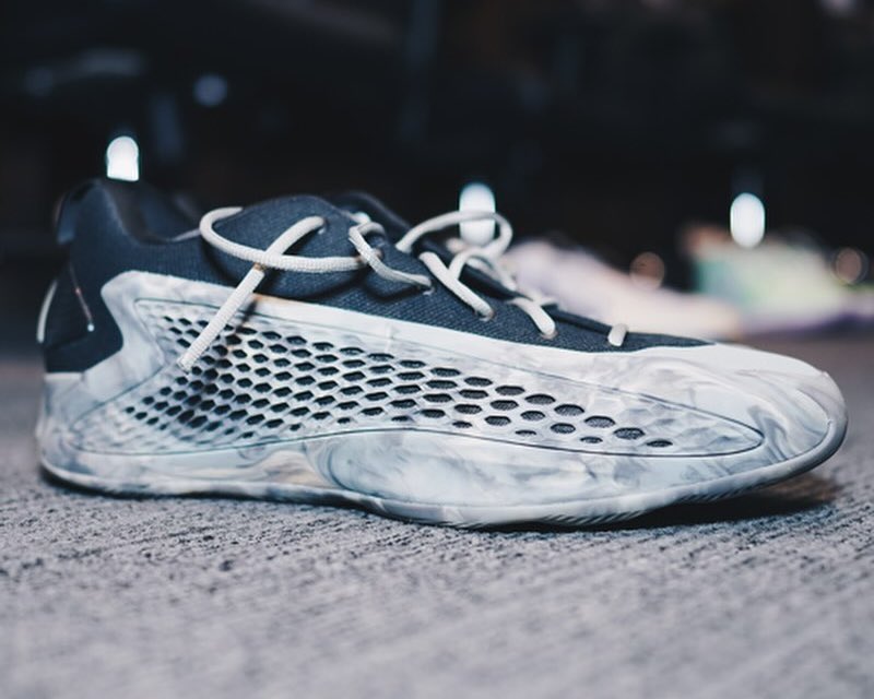 シューズ(男性用) adidas AE1 Low MX Grey anthony edwards adidas AE 1 Low Ascent Pack MX Grey Men's - JI4066 - US
