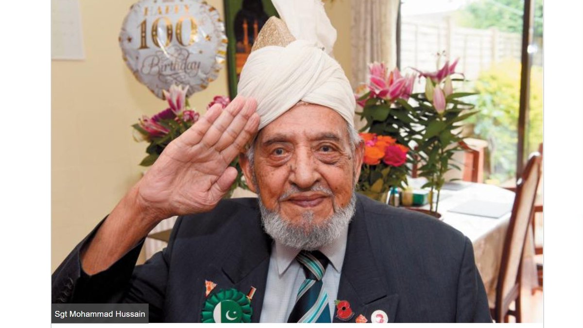 Happy birthday to Sgt Mohd Hussain, UK's last #Muslim #WW2 veteran from 🇵🇰living in Windsor who recently celebrated his 100th birthday! #DYK he fought for 🇬🇧 in Monte Cassino, Italy as part of the #BritishIndianArmy?: windsorexpress.co.uk/news/windsor/1…
@adilray @dr_irfan_malik