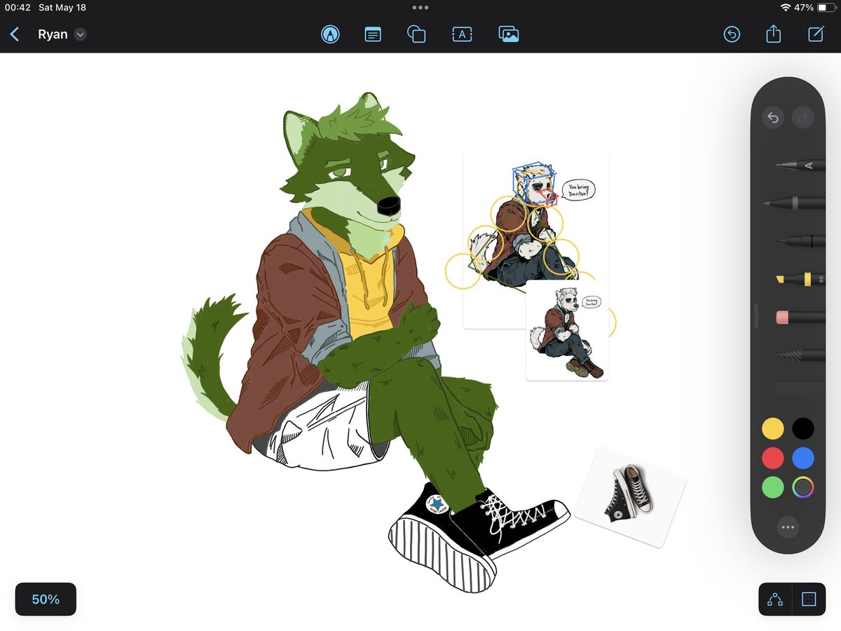 Ryan the green wolf 🗑️ tweet media