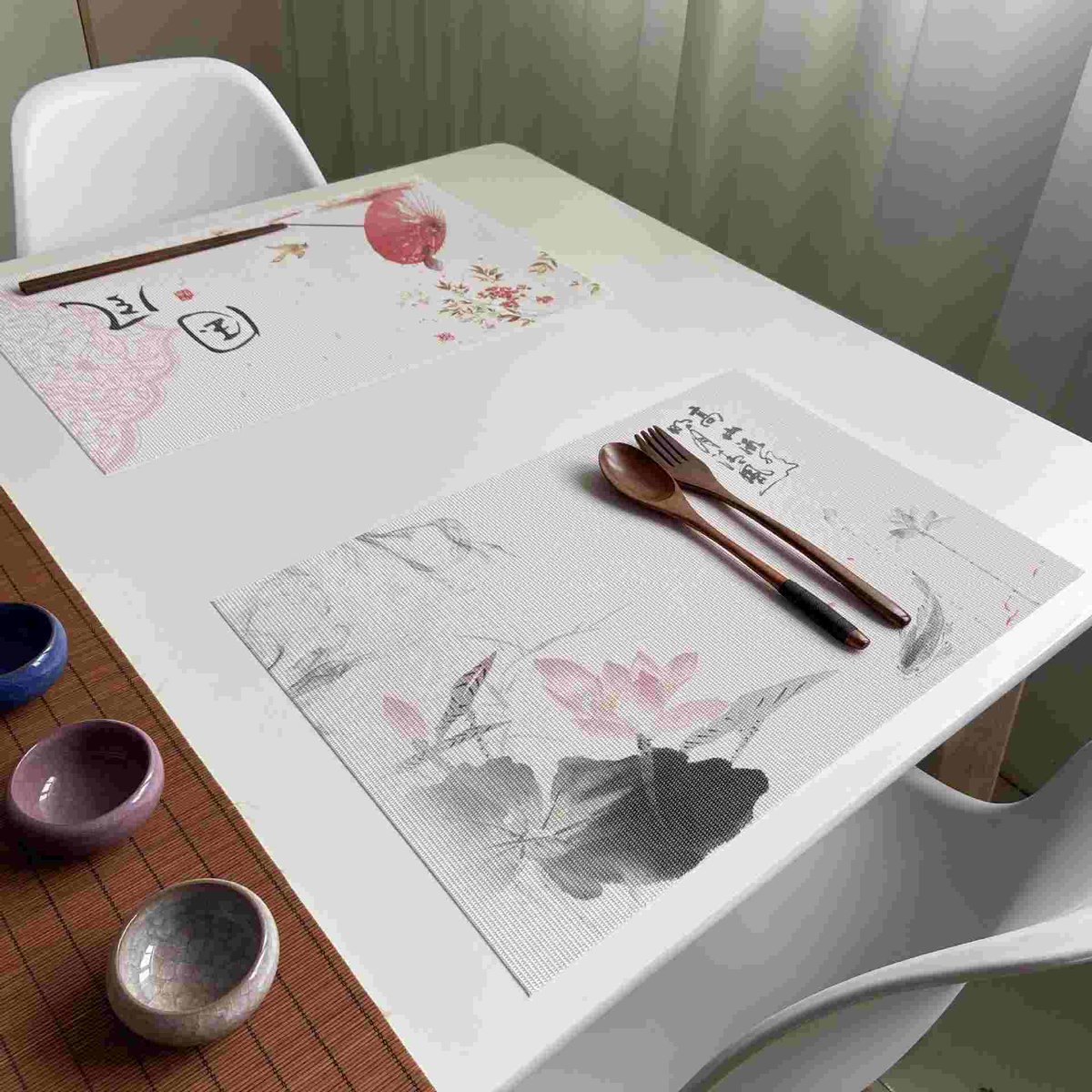 New Chinese style placemats, unique style.
Elegance fully shown.
Adding a new landscape to the dining table,
Come and experience now： 9974b3-4d.myshopify.com