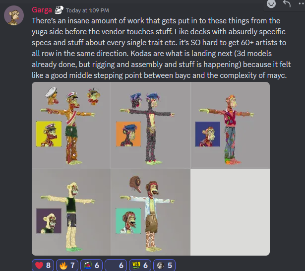 These look insane <a href="/BoredApeYC/">Bored Ape Yacht Club 🍌</a>