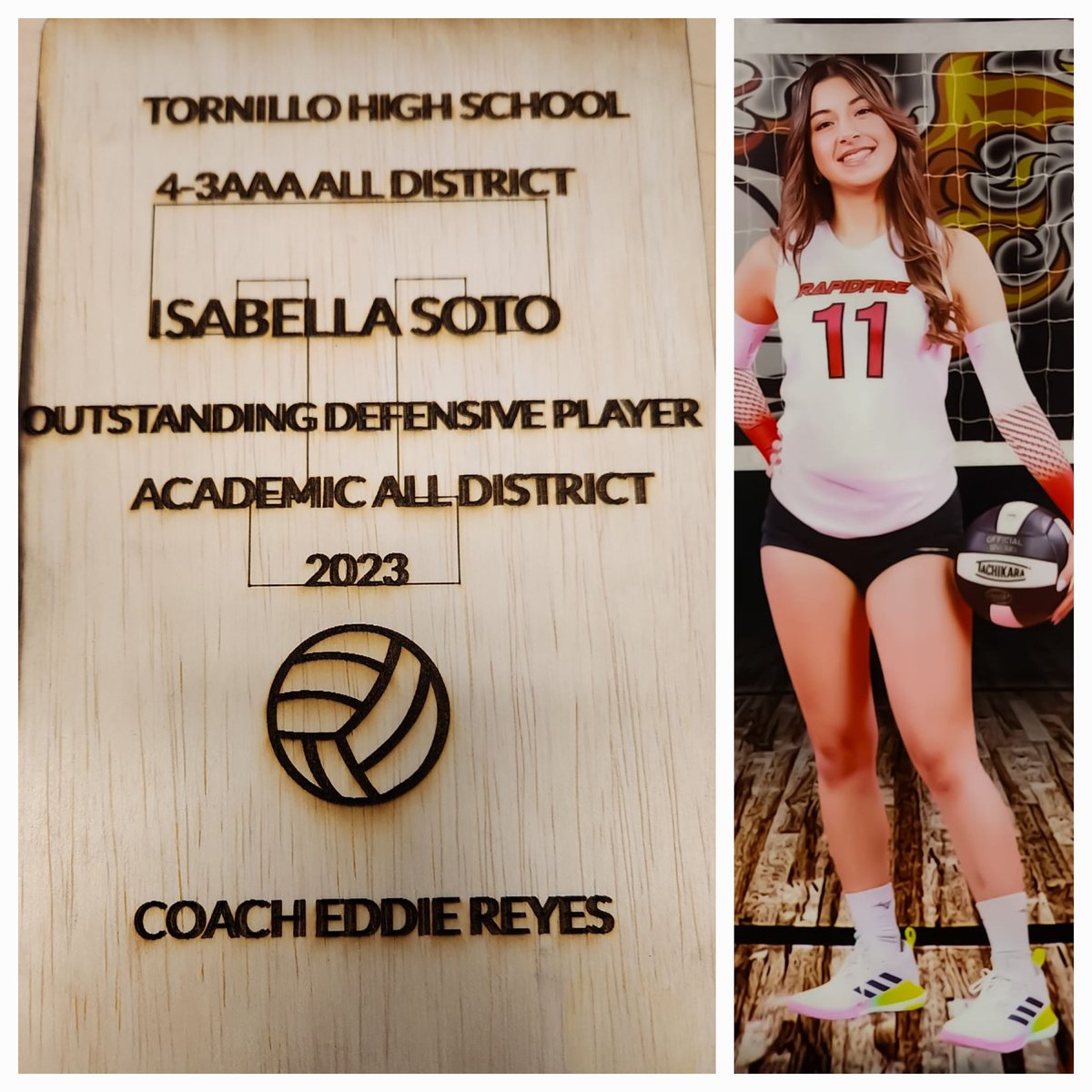Once a Coyote, always a Coyote. The memories she created with this team will last a lifetime. Thank you for all you did. @EddieRe95656009 don't forget to go watch her last year on her new journey. #classof2025 #tisdproud #socorrohighschool