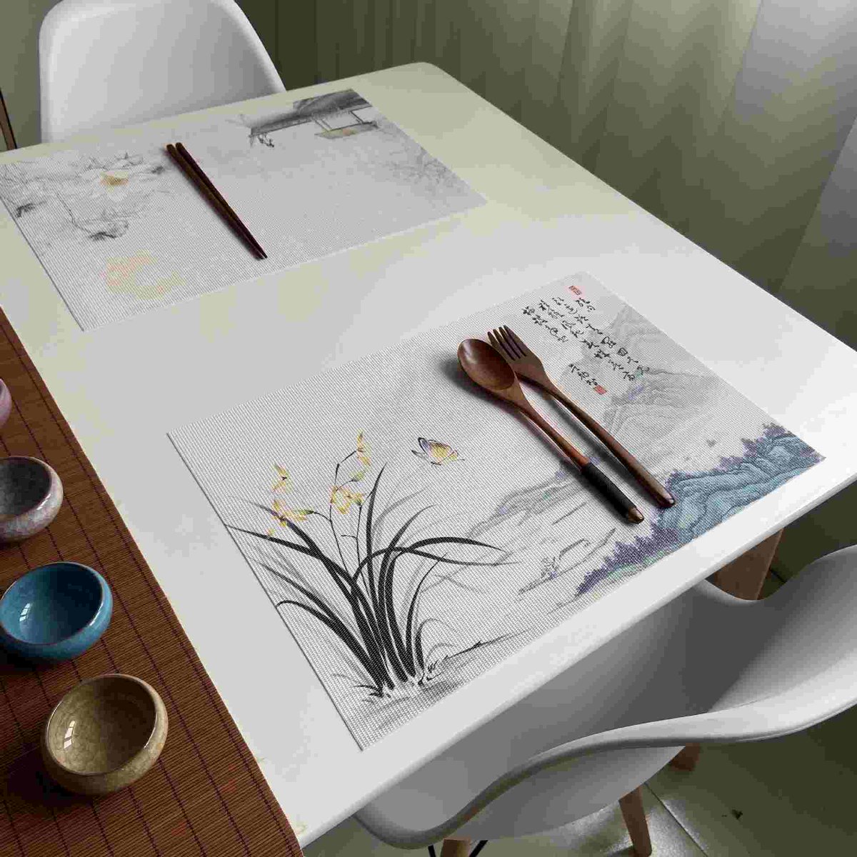 New Chinese style placemat, interpreting oriental aesthetics.
Integration of tradition and modernity.
Dining time is more beautiful.
Come and experience. 9974b3-4d.myshopify.com "