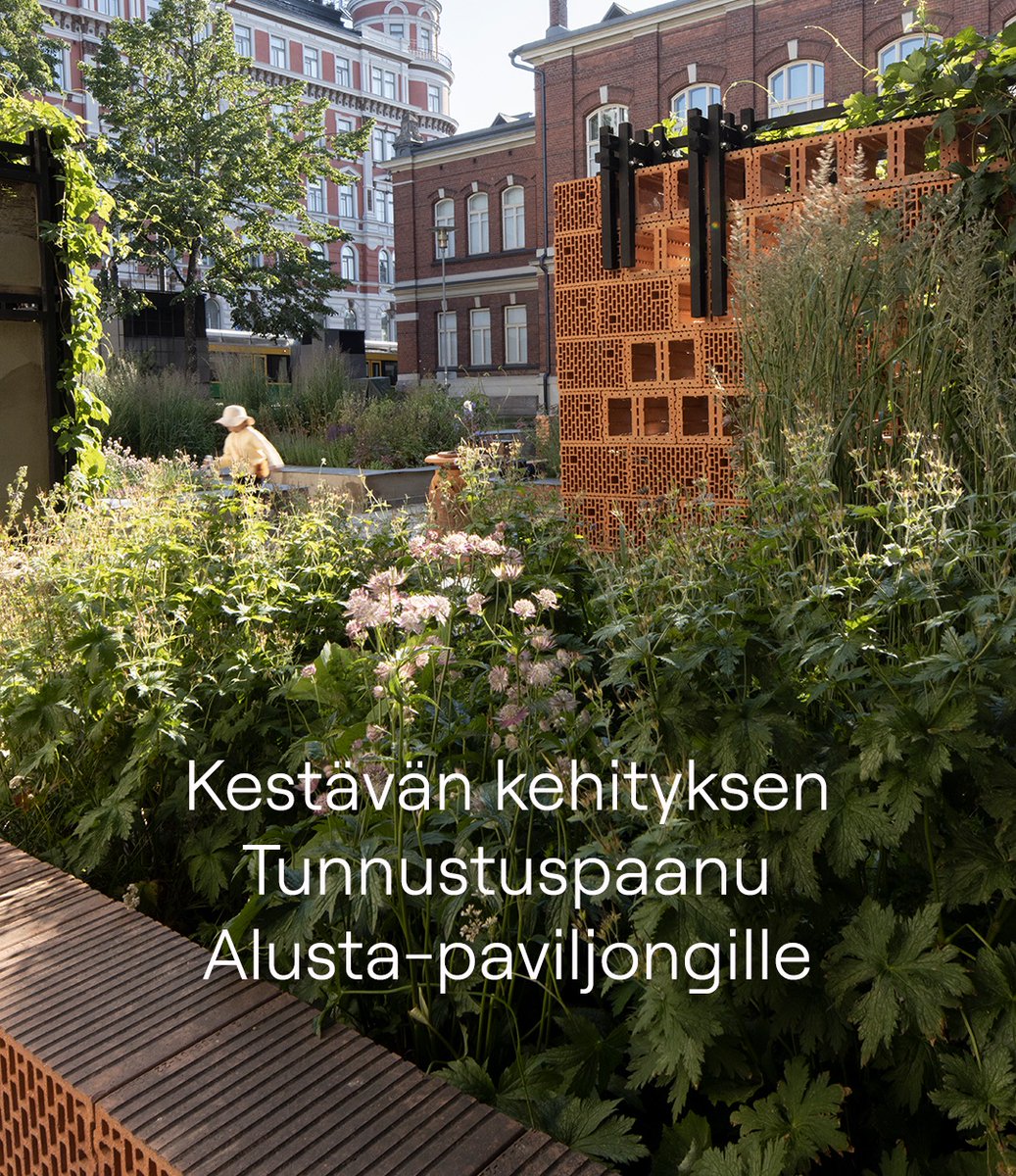 SAFA myöntää kestävän kehityksen Tunnustuspaanun Alusta-paviljongille

🔗 safa.fi/uutiset/safa-m…