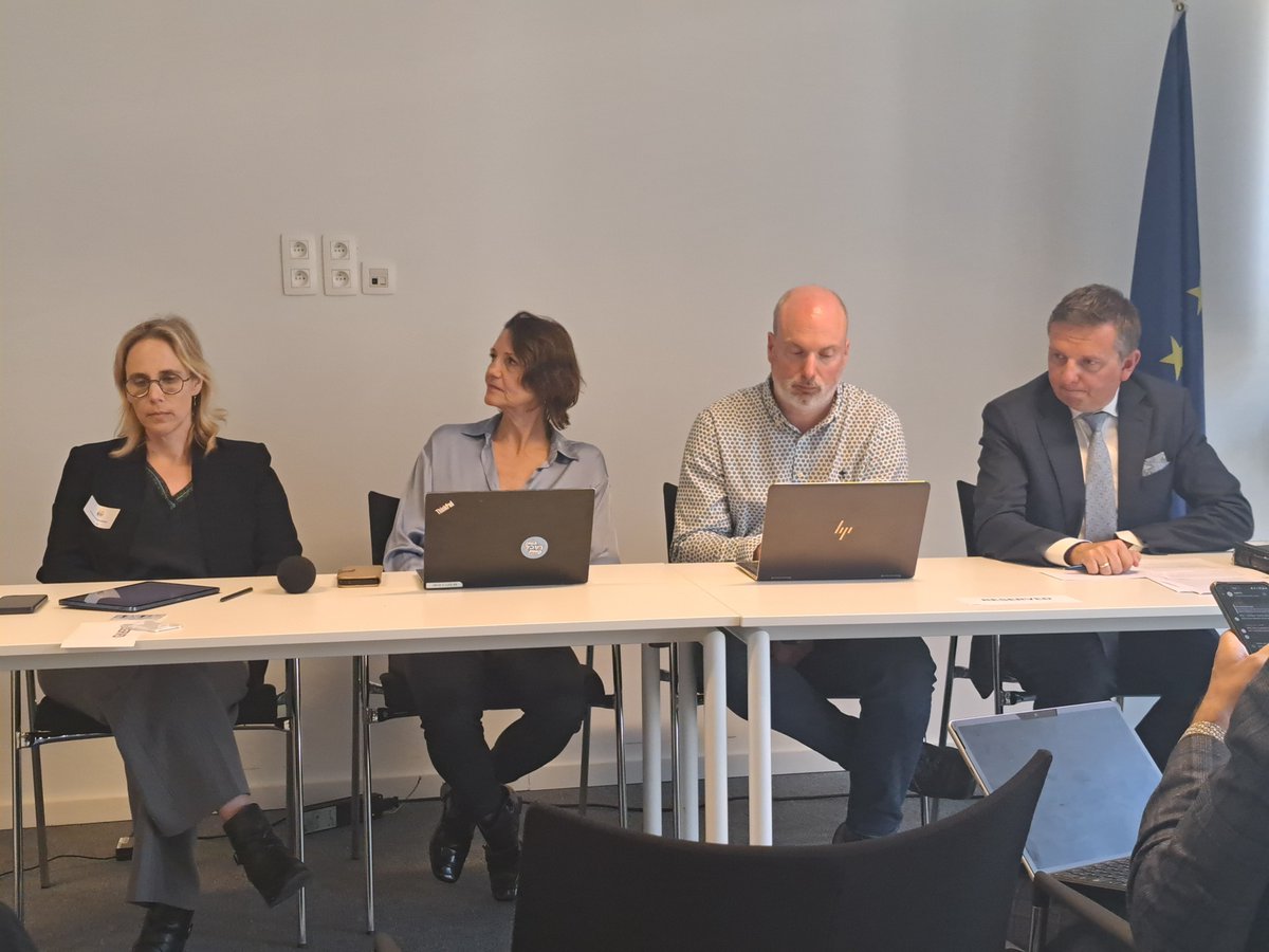 Thrilled to have joined the the CODEV Working Party hosted by @EU2024BE. 🇧🇪 🇪🇺 Our team showcased Digital for Development initiatives in health & education sectors, emphasizing cybersecurity's crucial role. Happy to collaborate with @policefederale & partners for global impact!