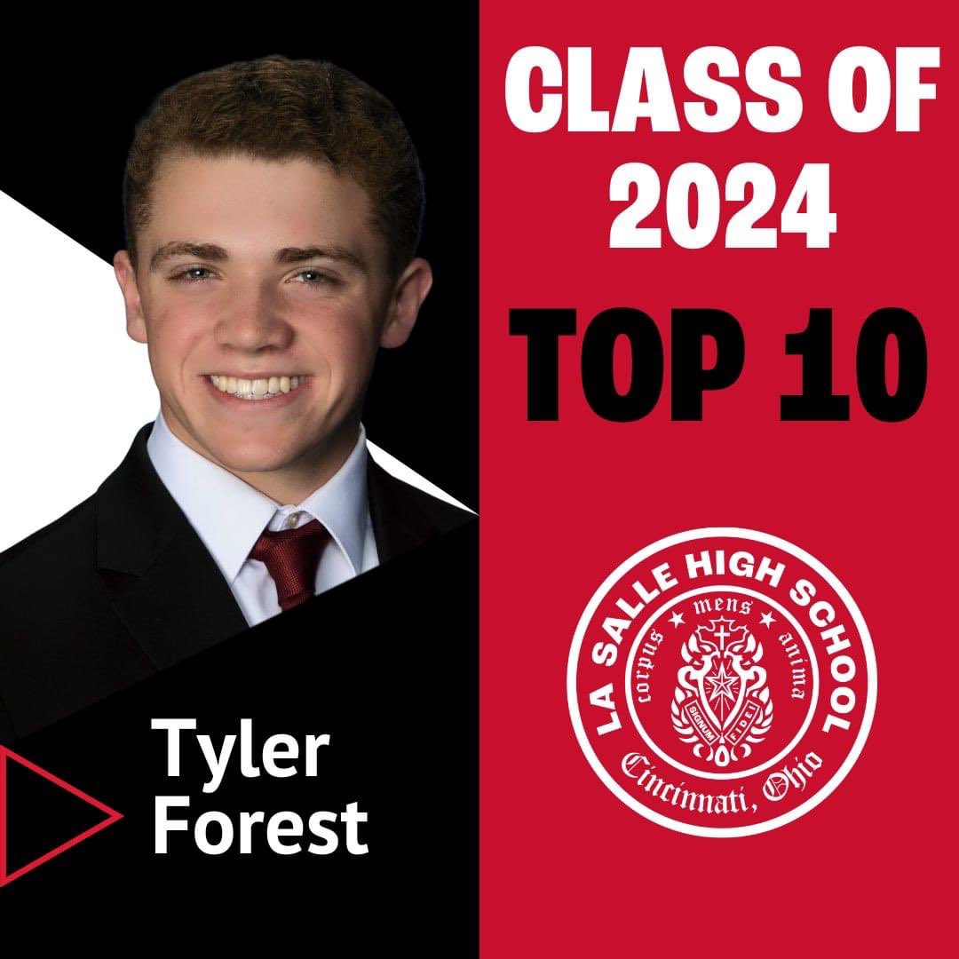 mikeforest14's tweet photo. Kid getting it done in the classroom and on the ball field. Proud parent is an understatement. Congratulations Tyler!!!

Congratulations, Tyler Forest, for ranking in the Top 10 of the Class of 2024! He will be attending Bluffton University to study Psychology. Congratulations, https://t.co/dNJzFcb42R