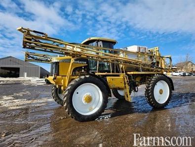 2000 Rogator 1254 👇 90' booms, 4WD, chem eductor, 1200 gallon stainless steel tank, 380/90 R46 tires & more, listed by Bryan's Farm & Industrial Supply. farms.com/used-farm-equi… #Rogator #FarmEquipment
