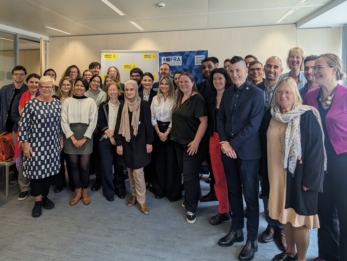 Again some productive talks in Brussels. #EURightsAgency Director @sirpa_rautio met #CivilSociety organisations to hear their concerns & underline FRA’s ongoing commitment to actively work with them. She also held informative meetings with @odor_balint & @EU_Commission Deputy