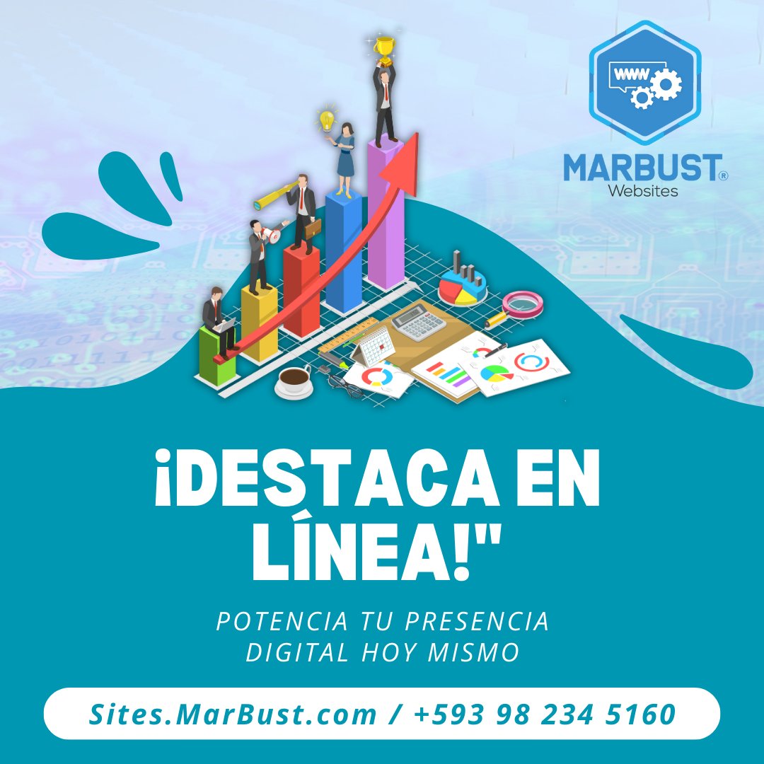 ¡Potencia tu negocio con nuestro servicio de diseño web! 🚀 Destaca en línea y llega a más clientes. Aprovecha nuestra promoción especial y lleva tu marca al siguiente nivel. 💼💻
.
Visítanos en Sites.MarBust.com!
.
#DiseñoWeb #PresenciaDigital #PotenciaTuNegocio
.