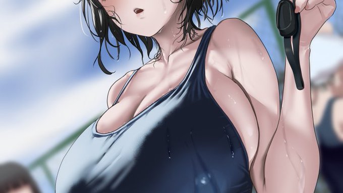 pixivFANBOXでこのおっぱいで水泳の授業は無理でしょを公開しました! https://t.co/4nDdgUwkRU 