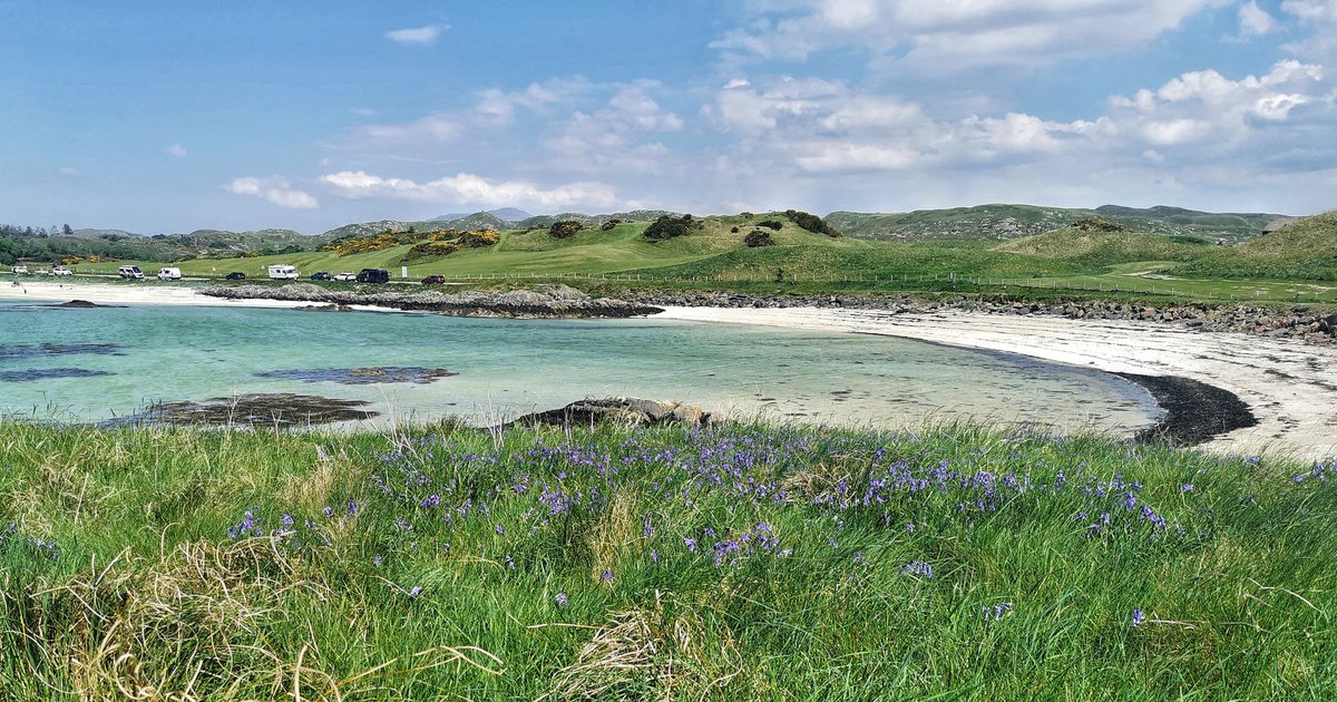 A little piece of paradise aka Traigh Beach, Arisaig #visitscotland #beach