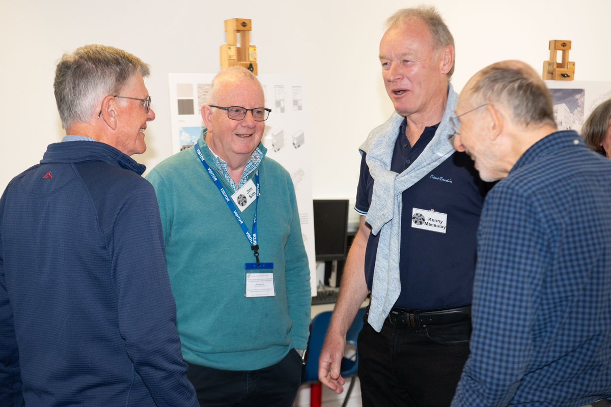 Welcome back class of ‘74! Wonderful morning reconnecting &amp; seeing their school after 50 years. Delightful engagement from our amazing S2/S3 pupils who ably guided our guests. A wonderful warmth &amp; connection between pupils current &amp; former. #Dux #CEC #alumni #community