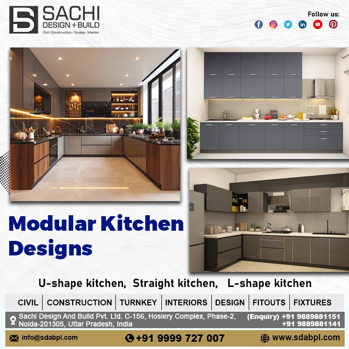 sdabplindia's tweet image. Upgrade your modular kitchen with Sachi Design And Build. Expertly crafted for your needs, our designs offer convenience, beauty and quality. Elevate your cooking experience today!

#ModularKitchen #KitchenDesign #FunctionalSpaces #ModernKitchens #CustomKitchens #EfficientDesign