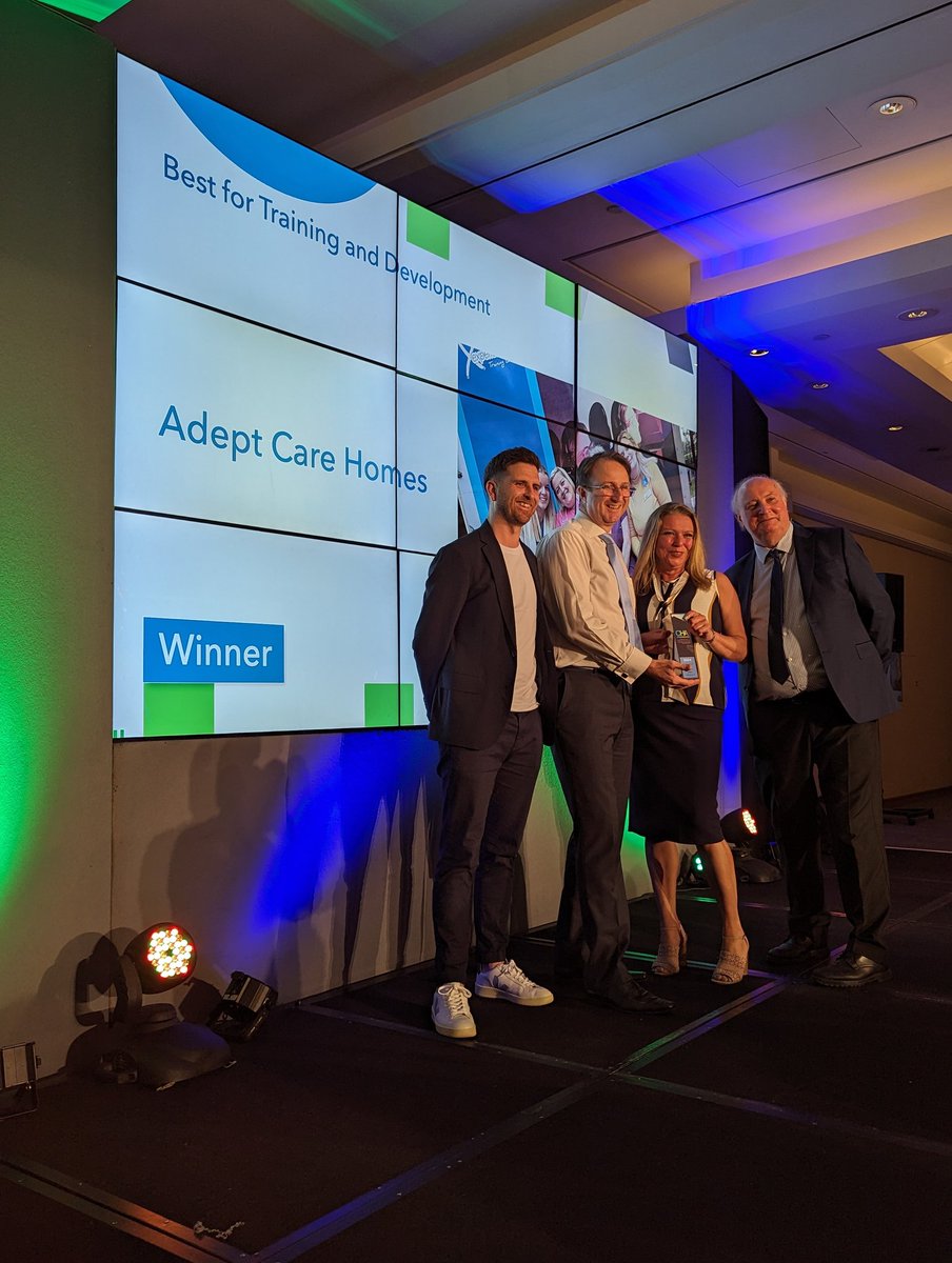 Care Home Awards (@carehomeawards) on Twitter photo The winner in Best for Training and Development, sponsored by @paragonskills is <a href="/loveadeptcare/">Adept Care Homes</a> β a well deserved winner! π
#cha2024 #carehomeawards The winner in Best for Training and Development, sponsored by @paragonskills is <a href="/loveadeptcare/">Adept Care Homes</a> β a well deserved winner! π
#cha2024 #carehomeawards