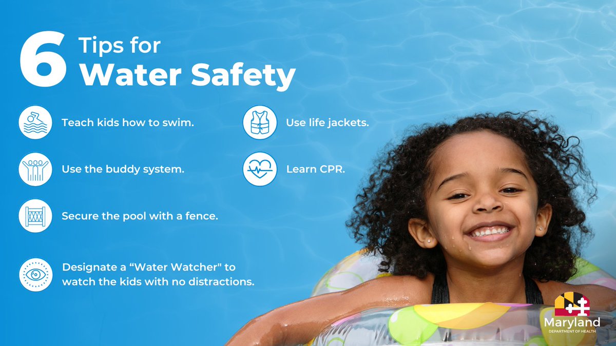 This #WaterSafetyMonth, learn how to be safe on and in the water. Surfing, fishing, water skiing and swimming can be more fun when you play it safe. Find water safety tips: bit.ly/4abpgKD