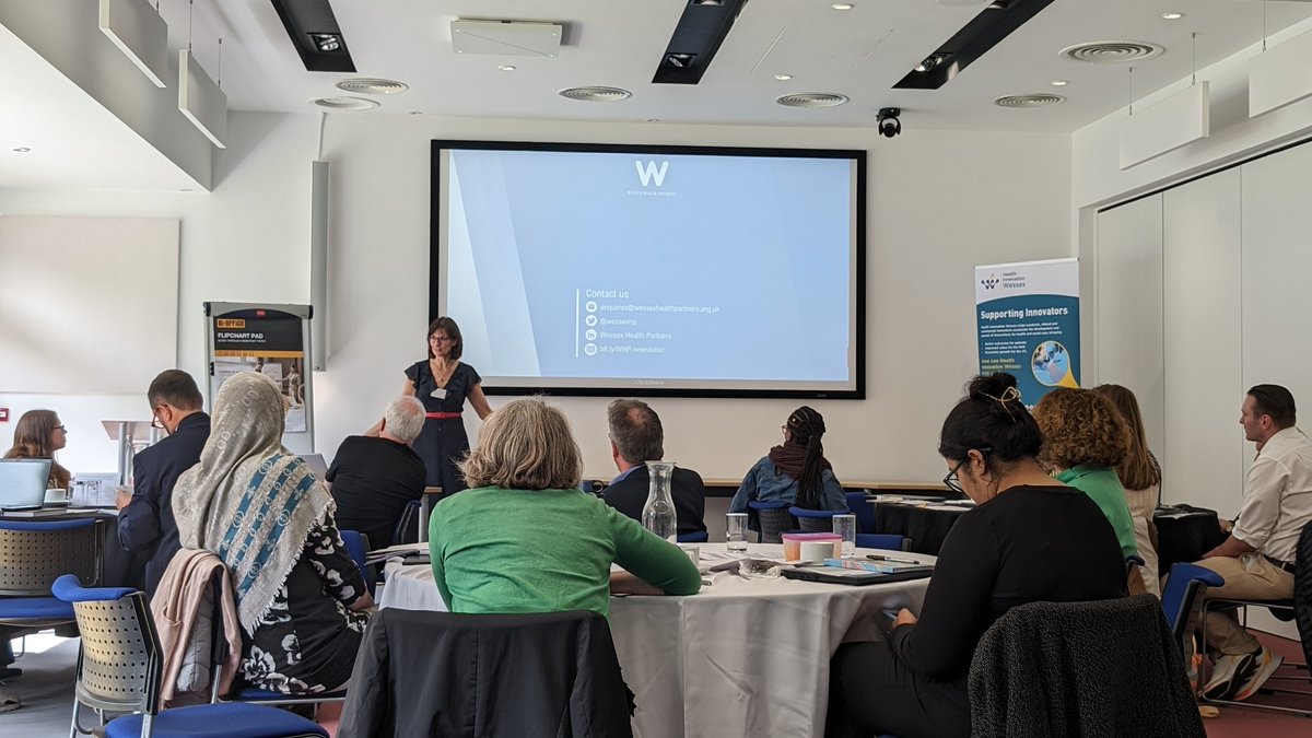 Wessex Health Partners (@wessexhp) on Twitter photo Our Managing Director, Christine McGrath, is speaking at an event hosted by <a href="/HIWessex/">Health Innovation Wessex 💙</a> & <a href="/unisouthampton/">University of Southampton</a>, exploring how to recognise & protect intellectual property. Christine is introducing attendees to the research & innovation ecosystem in Wessex & how it can support their work Our Managing Director, Christine McGrath, is speaking at an event hosted by <a href="/HIWessex/">Health Innovation Wessex 💙</a> & <a href="/unisouthampton/">University of Southampton</a>, exploring how to recognise & protect intellectual property. Christine is introducing attendees to the research & innovation ecosystem in Wessex & how it can support their work